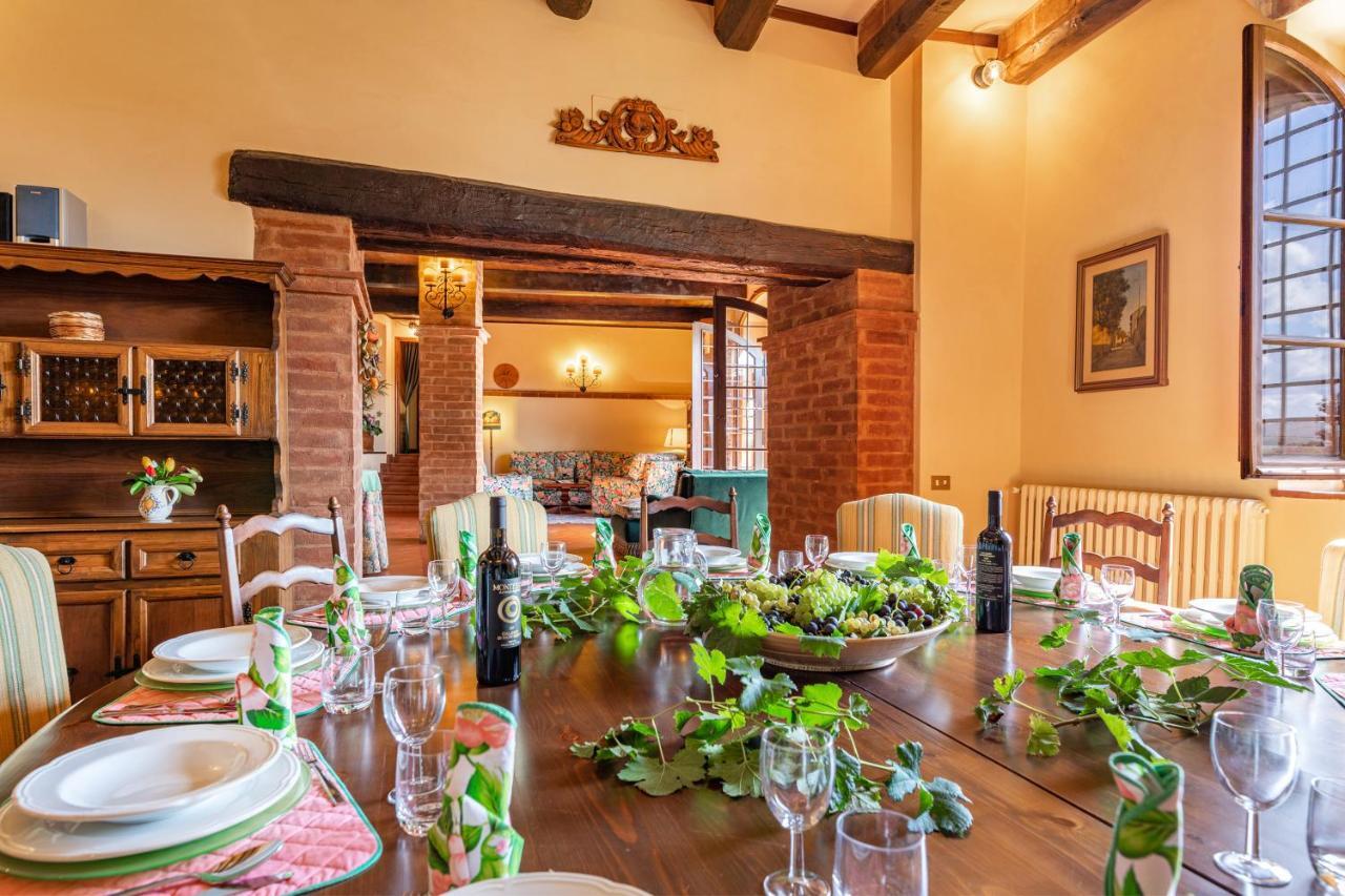 Villa La Cappella Monticiano Eksteriør bilde
