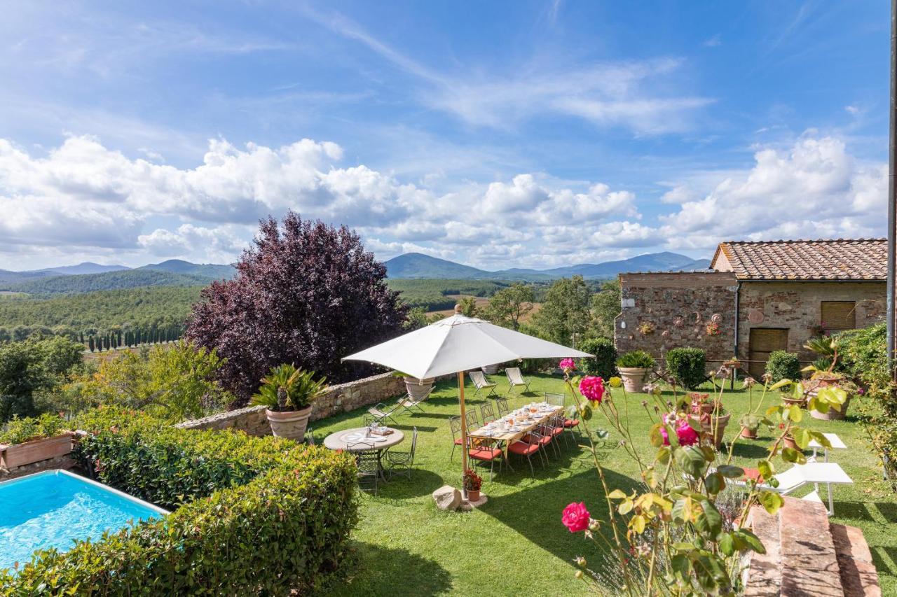 Villa La Cappella Monticiano Eksteriør bilde