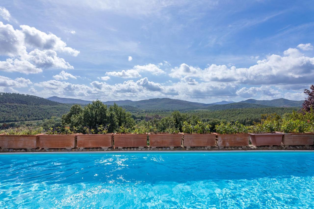 Villa La Cappella Monticiano Eksteriør bilde