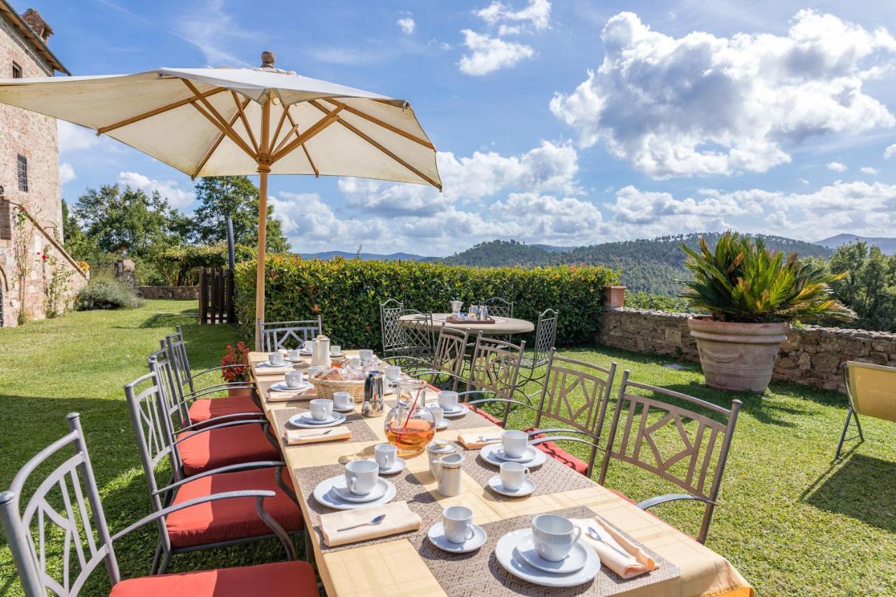 Villa La Cappella Monticiano Eksteriør bilde