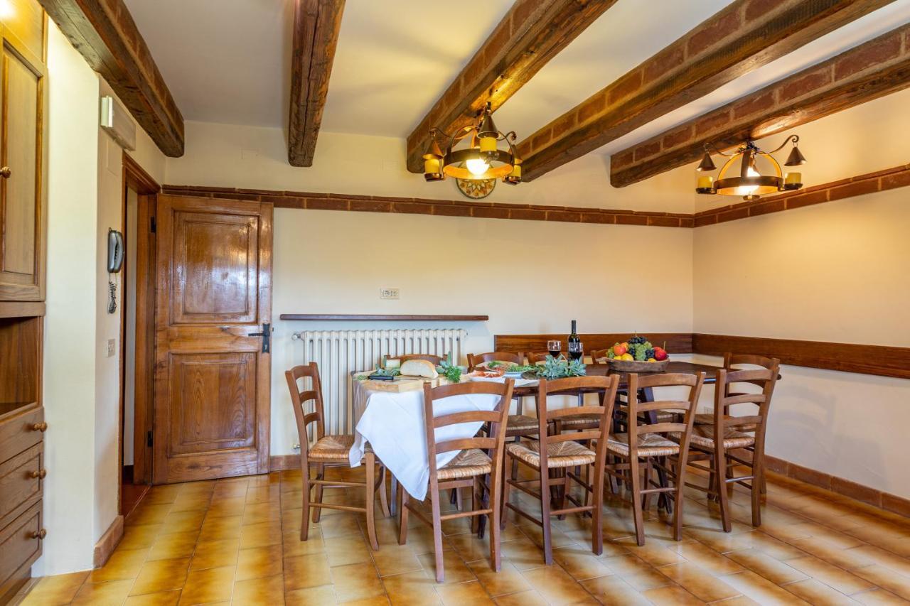 Villa La Cappella Monticiano Eksteriør bilde