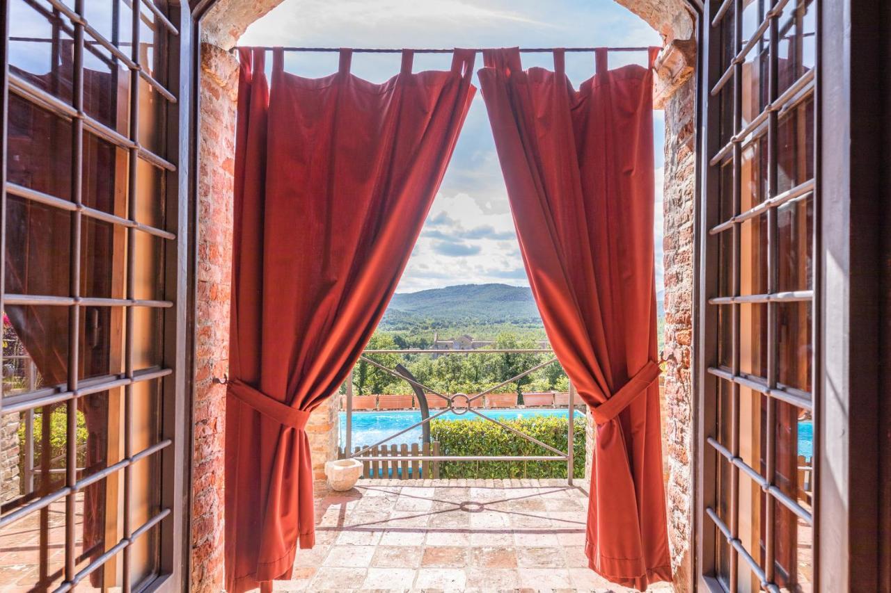 Villa La Cappella Monticiano Eksteriør bilde