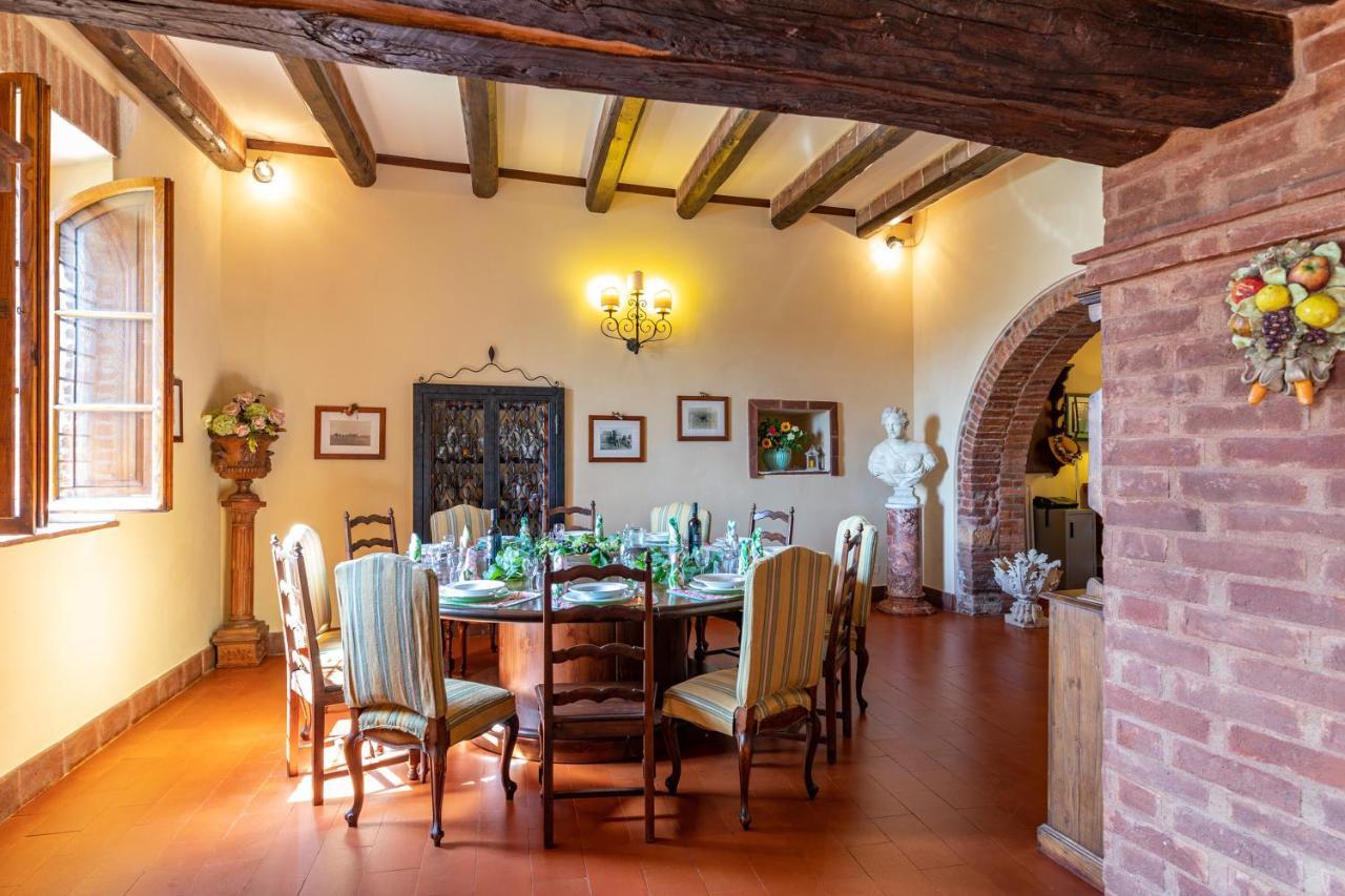 Villa La Cappella Monticiano Eksteriør bilde