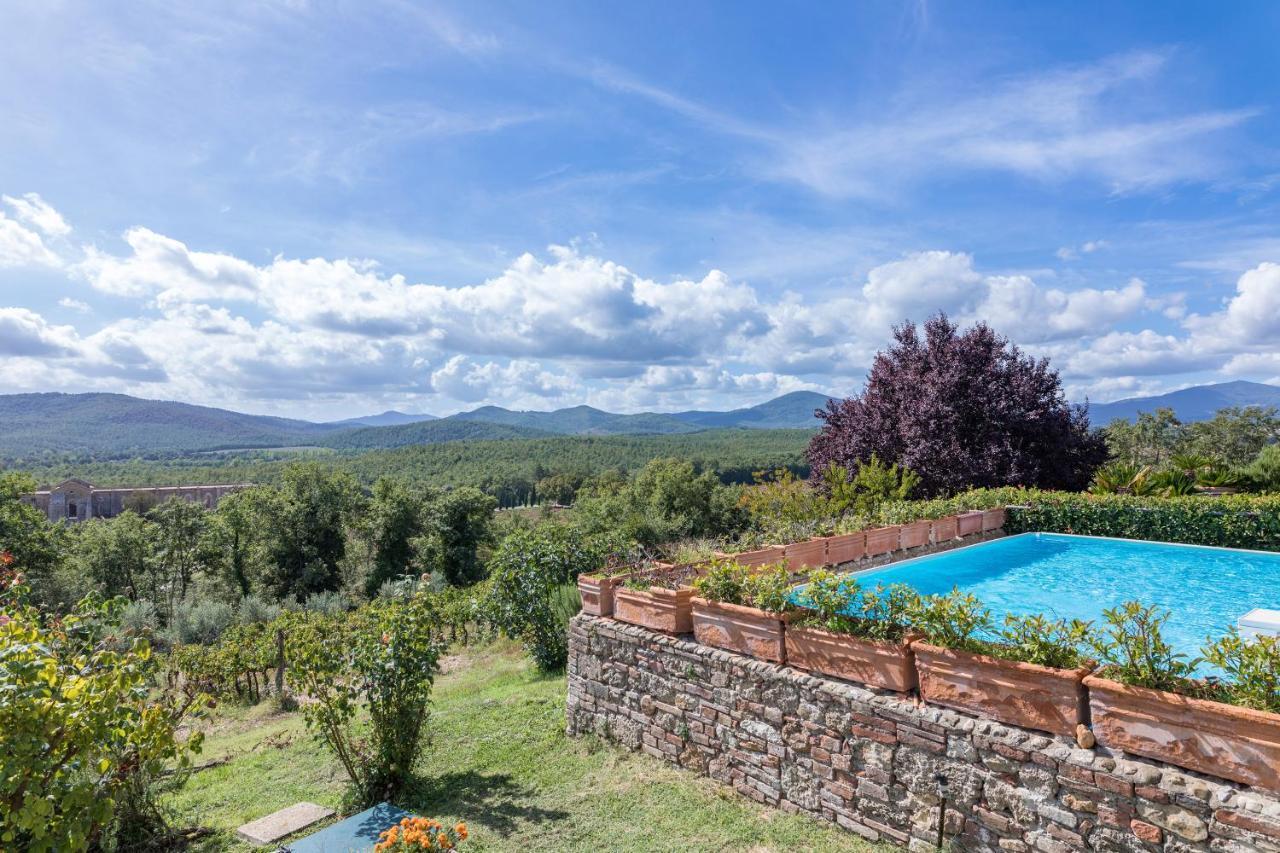 Villa La Cappella Monticiano Eksteriør bilde