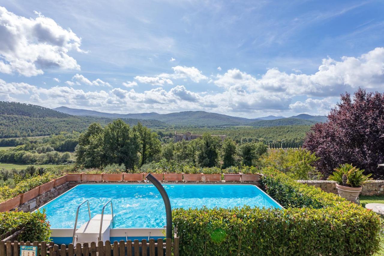 Villa La Cappella Monticiano Eksteriør bilde